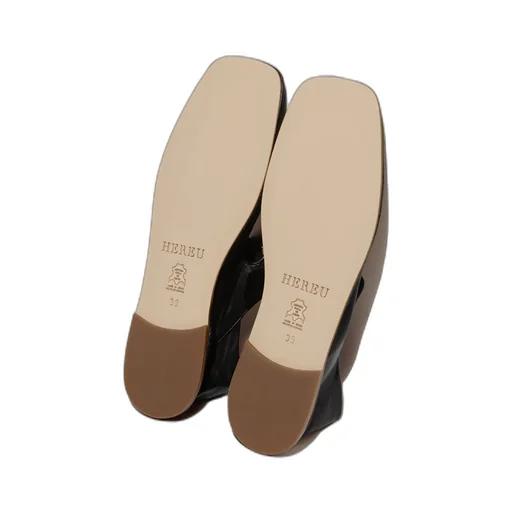 Llasada Square-Toe Ballet Flats