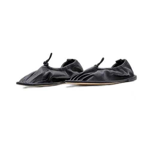 Square-Toe Flat Shoes