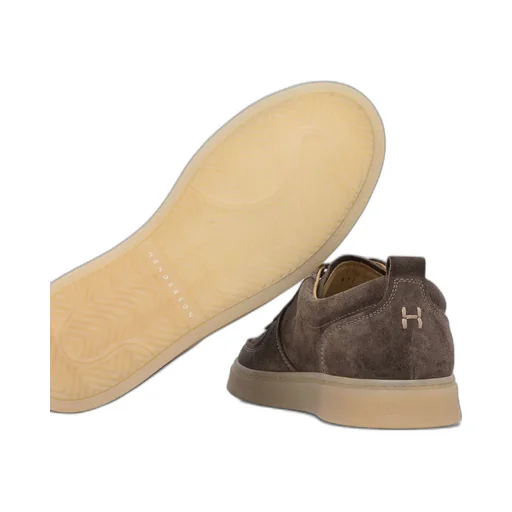 Suede Lace-Up Trainers