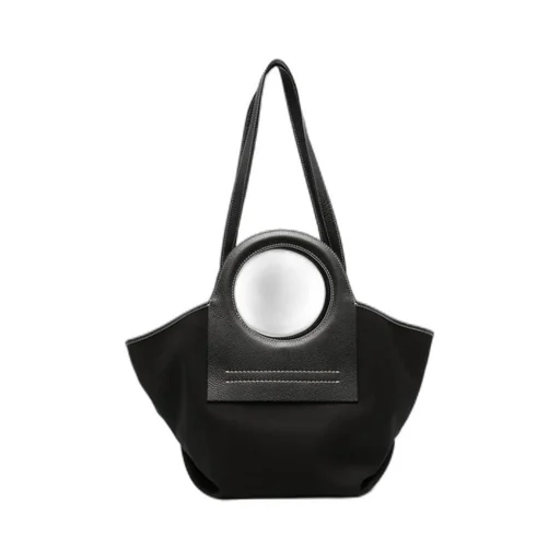 Small Cala Leather Tote Bag