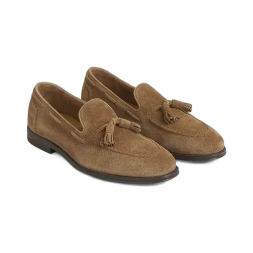 Round Head Loafer Shoes