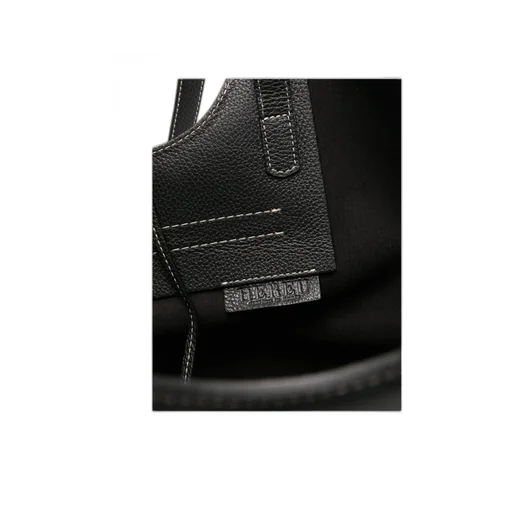 Small Cala Leather Tote Bag