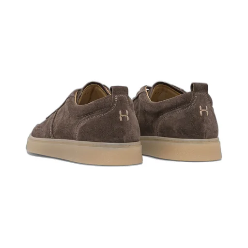 Suede Lace-Up Trainers