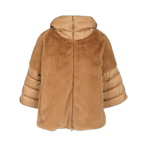 Satin Alternative Fur Cape