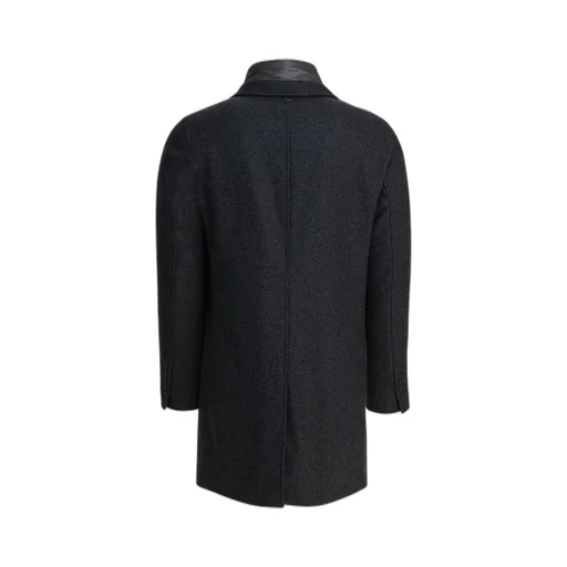 Single Breasted High-Neck Coat