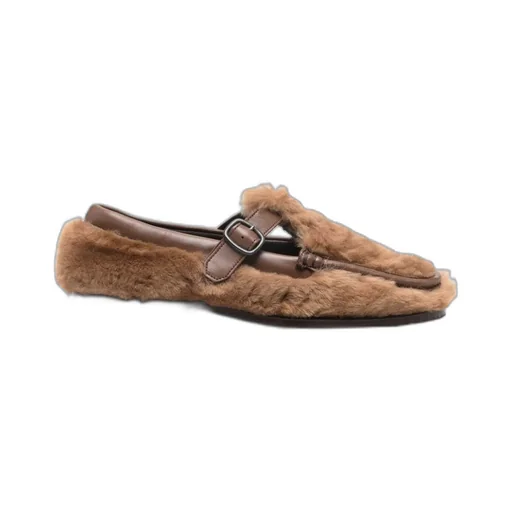 Round Head Loafer Shoes