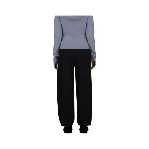 Stretch Wide-Leg Pants