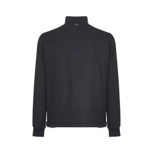 High Neck Buttoned Coat