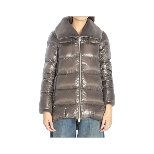 Padded Zip-Up Down Jacket