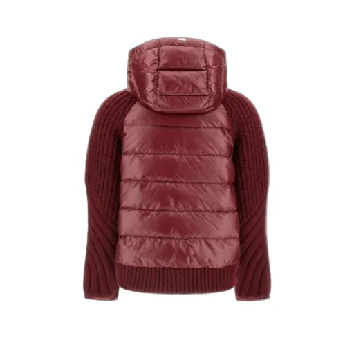 Hooded Ribbed Jacket