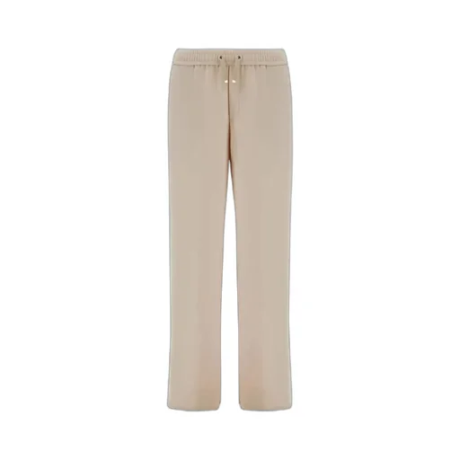 Drawstring Straight Leg Trousers