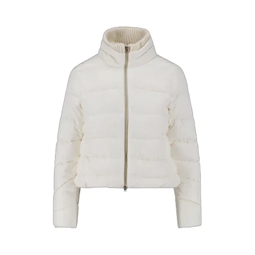 Quilted High-Neck Jacket