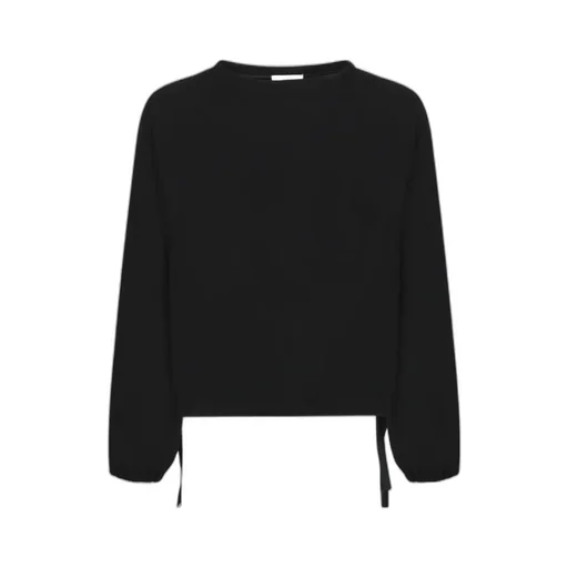 Drawstring-Hem Sweatshirt