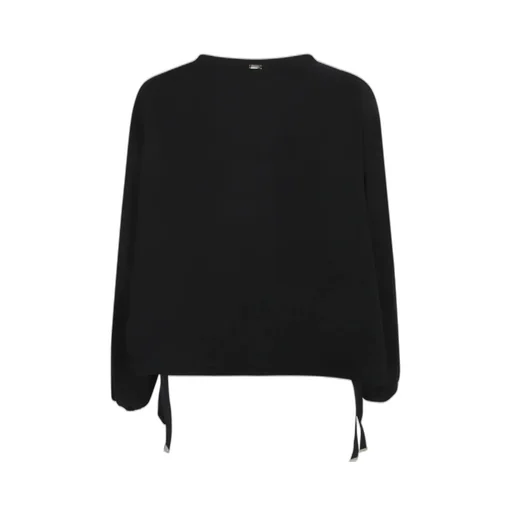 Drawstring-Hem Sweatshirt