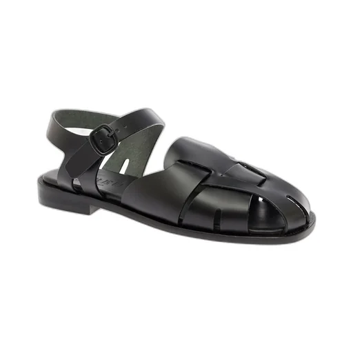 Open-Toe Falt Sandals