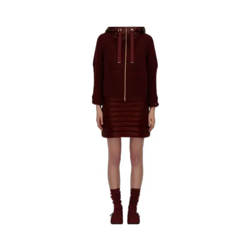 Hooded Ribbed Jacket
