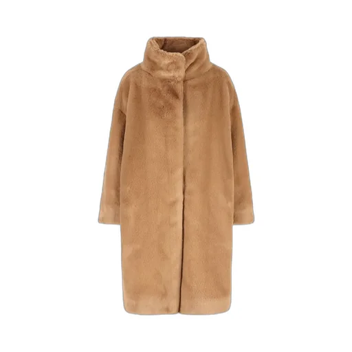 Long Sleeved High-Neck Coat