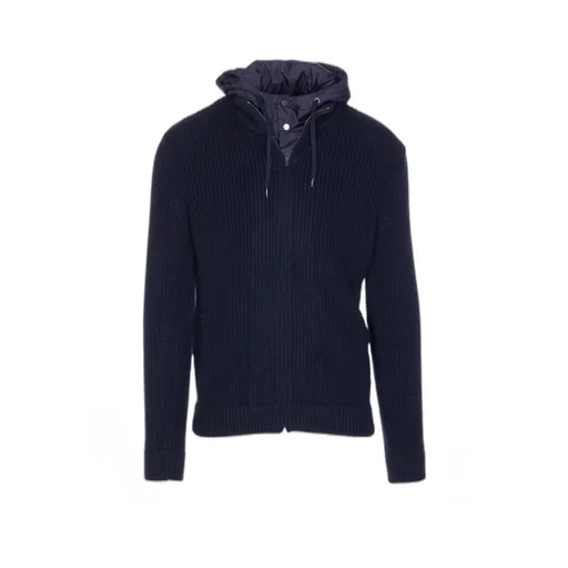 Hooded Zipped Cardigan