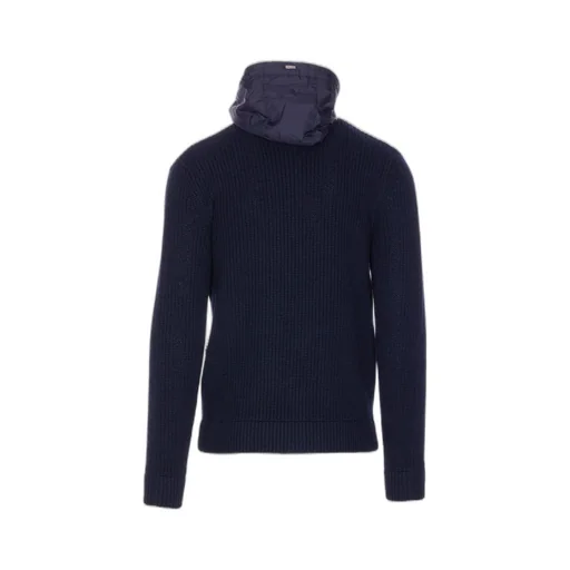 Hooded Zipped Cardigan