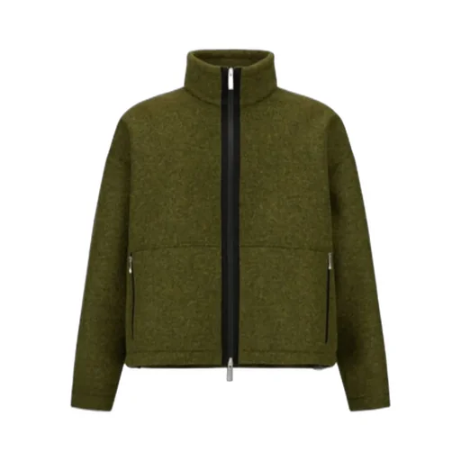 Laminar Jacket In Technical Wool