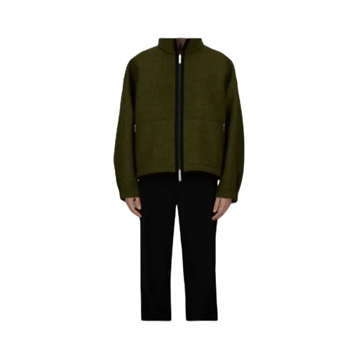 Laminar Jacket In Technical Wool