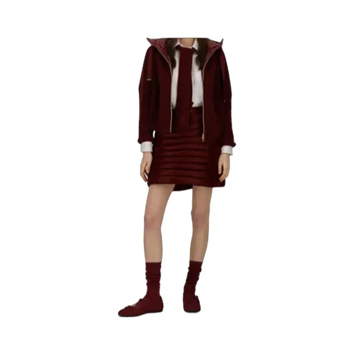 Hooded Ribbed Jacket
