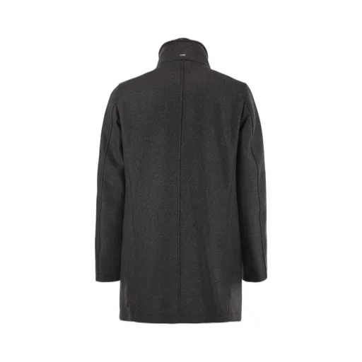Coat With Detachable Collar