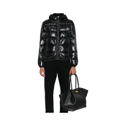 Hooded Zipped Puffer Jacket