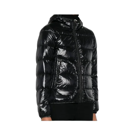Hooded Zipped Puffer Jacket