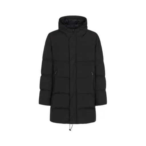 Quilted Hooded Coat
