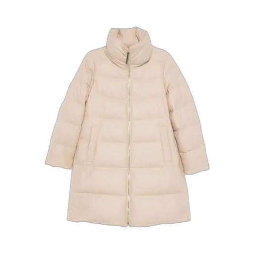Quilted Zip-Up Coat