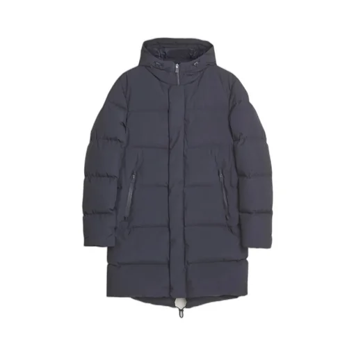 Quilted Hooded Coat
