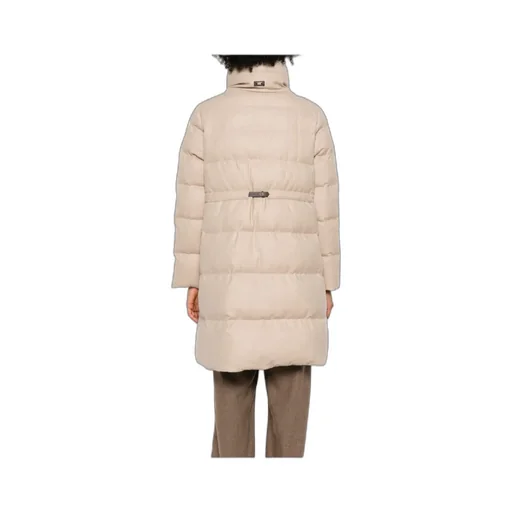 Quilted Zip-Up Coat