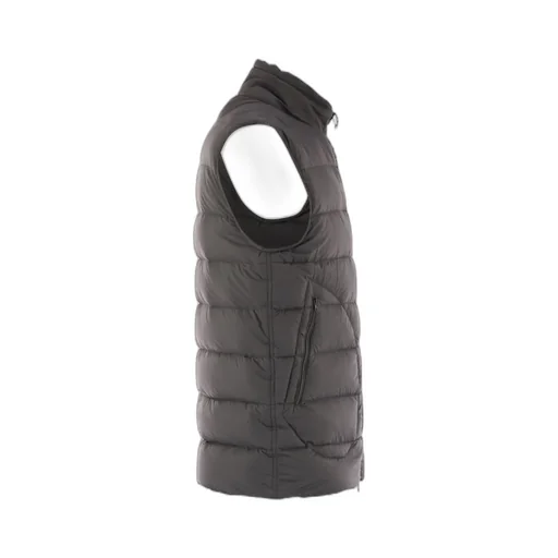 Quilted Vest-Style Down Jacket