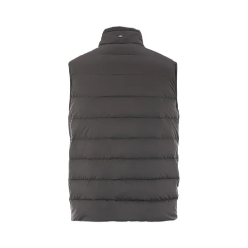 Quilted Vest-Style Down Jacket