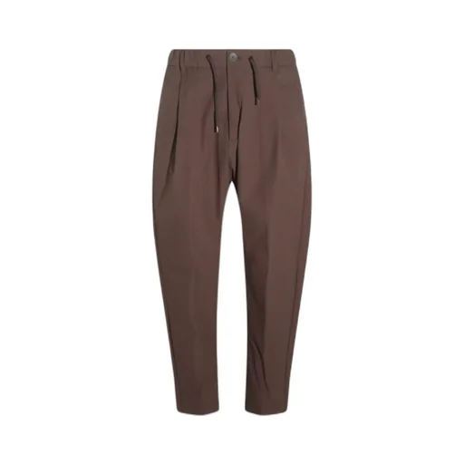 Drawstring Pleated Trousers