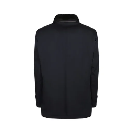 Single-Breasted Cotton Jacket