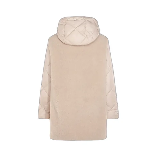 Press-Stud Fastened Hooded Jacket