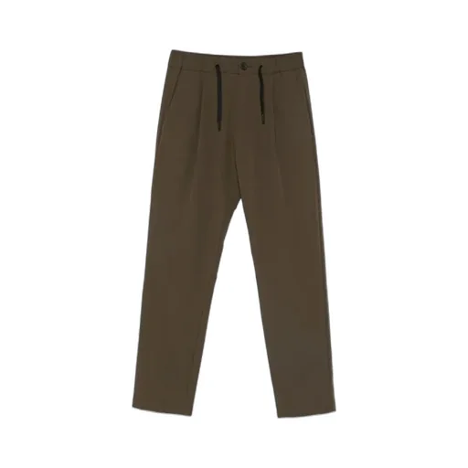 Pleated Drawstring Trousers