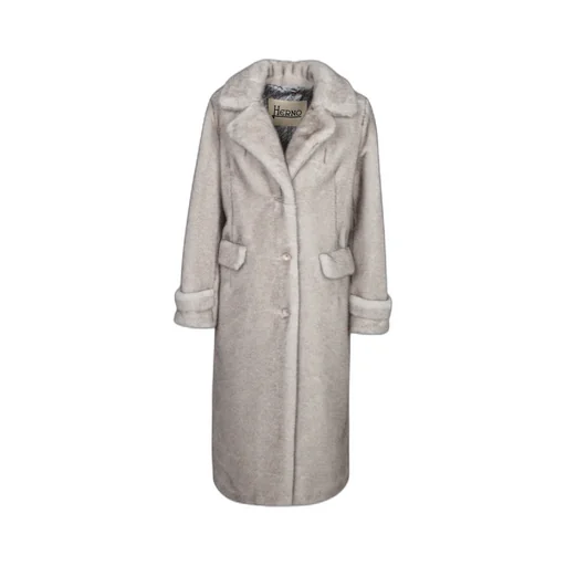Notched-Lapel Welt-Flap-Pocket Coat