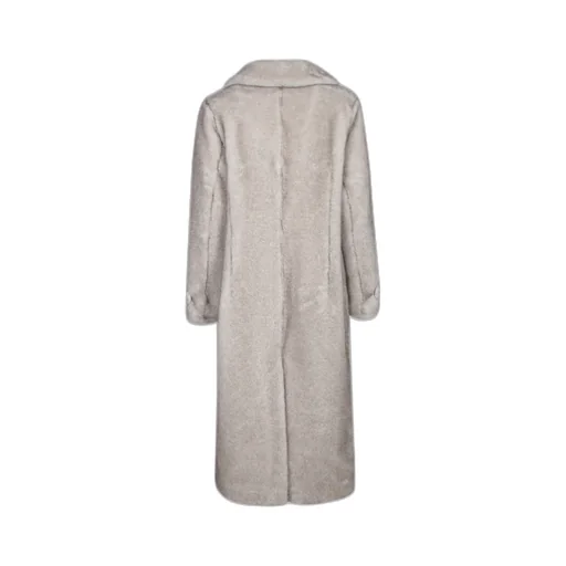 Notched-Lapel Welt-Flap-Pocket Coat