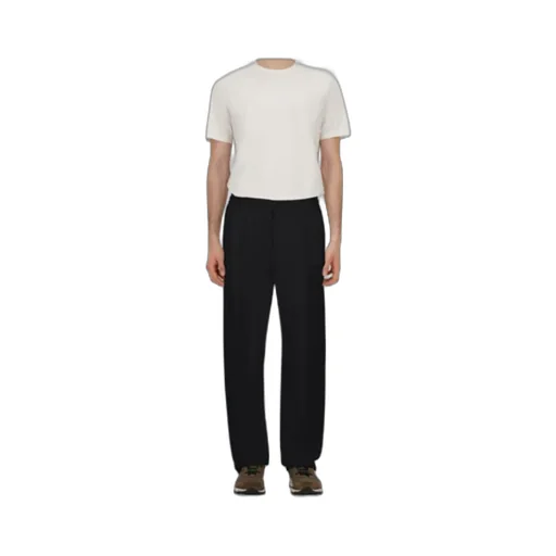Pleated Straight-Leg Trousers