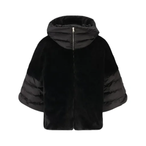 Satin Alternative Fur Cape