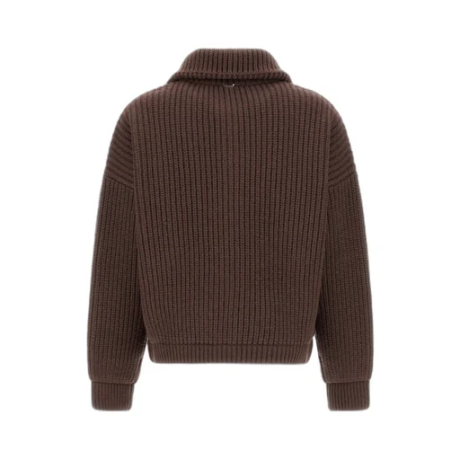 Ribbed Zip-Up Cardigan