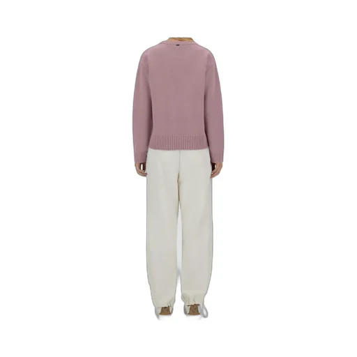 Embellished Long Sleeved Crew-Neck Jumper