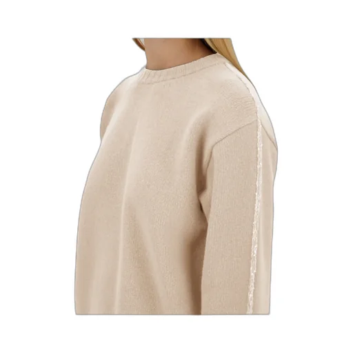 Embellished Crew-Neck Sweater