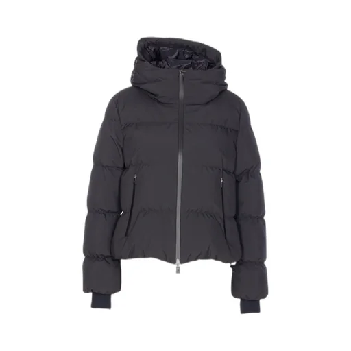 Double-Layer Hooded Down Jacket