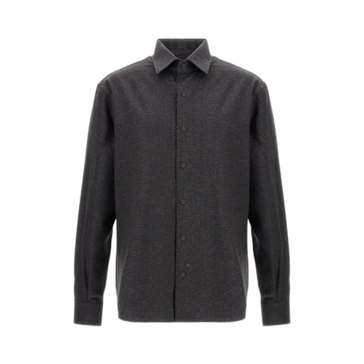 Textured Wool Shirt Jacket