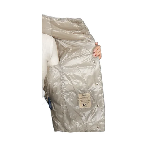 Three Quarter Sleeve Down Jacket