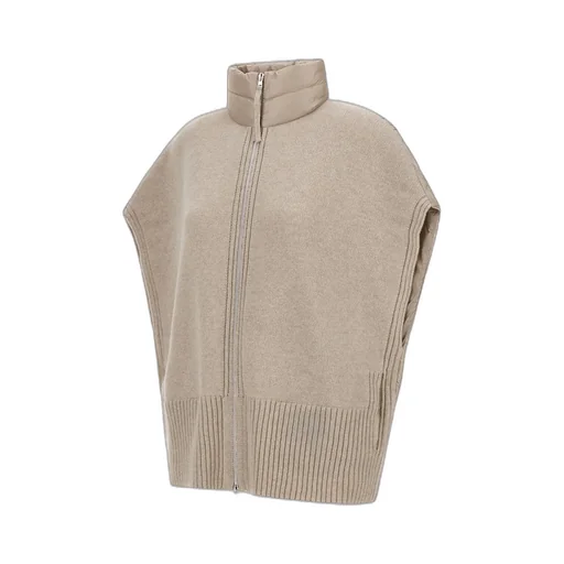 Sleeveless Zip-Front Vest